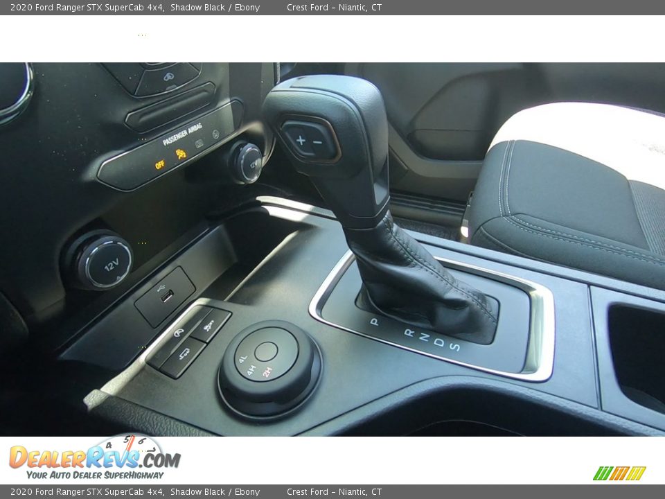 2020 Ford Ranger STX SuperCab 4x4 Shadow Black / Ebony Photo #16