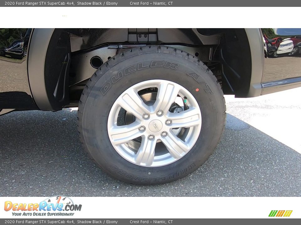 2020 Ford Ranger STX SuperCab 4x4 Shadow Black / Ebony Photo #19