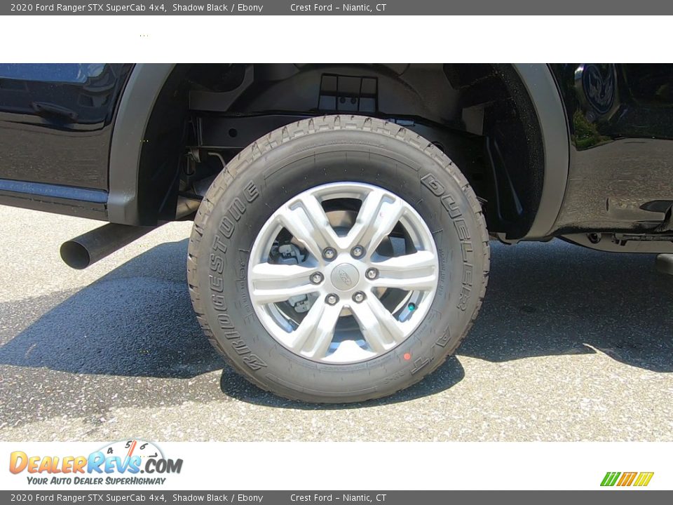 2020 Ford Ranger STX SuperCab 4x4 Shadow Black / Ebony Photo #21