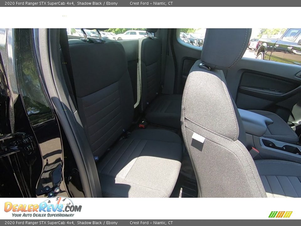 2020 Ford Ranger STX SuperCab 4x4 Shadow Black / Ebony Photo #22