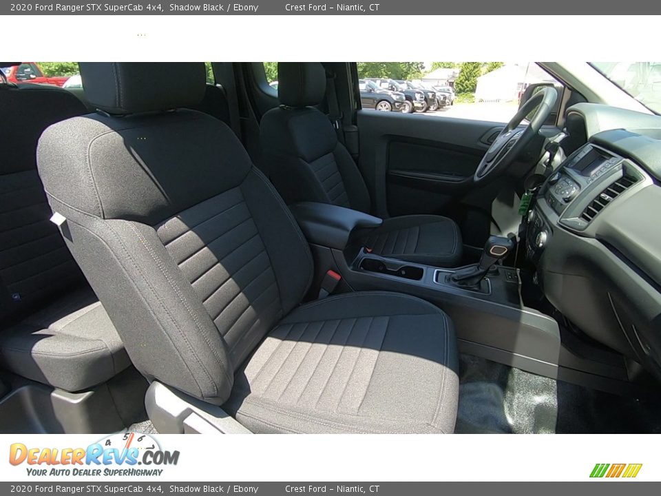 2020 Ford Ranger STX SuperCab 4x4 Shadow Black / Ebony Photo #23
