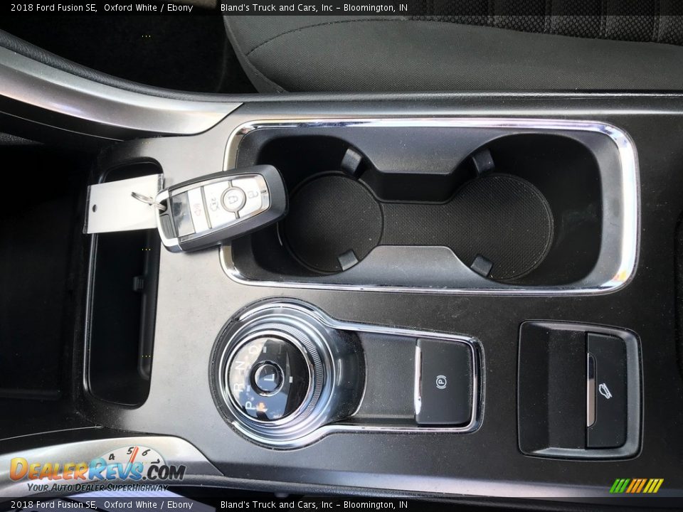 2018 Ford Fusion SE Oxford White / Ebony Photo #19