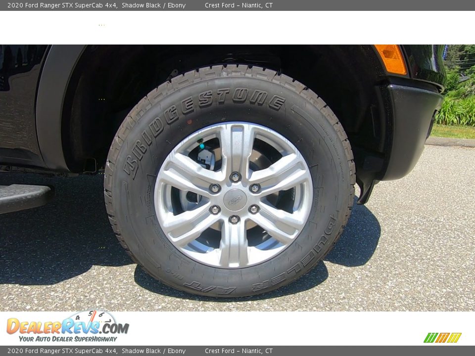 2020 Ford Ranger STX SuperCab 4x4 Shadow Black / Ebony Photo #26