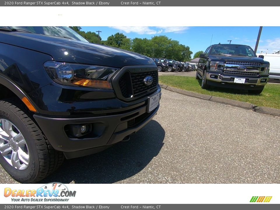 2020 Ford Ranger STX SuperCab 4x4 Shadow Black / Ebony Photo #27