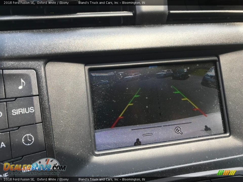 2018 Ford Fusion SE Oxford White / Ebony Photo #23