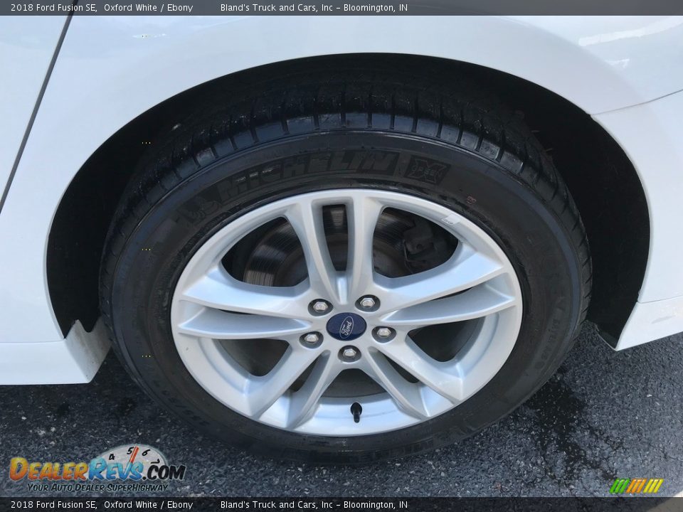 2018 Ford Fusion SE Oxford White / Ebony Photo #32