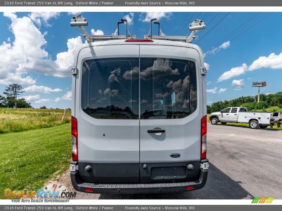 Oxford White 2016 Ford Transit 250 Van XL MR Long Photo #5