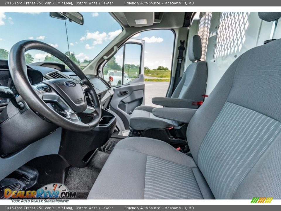 Front Seat of 2016 Ford Transit 250 Van XL MR Long Photo #18