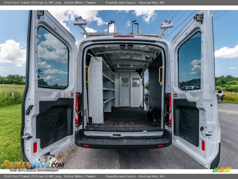 2016 Ford Transit 250 Van XL MR Long Oxford White / Pewter Photo #21