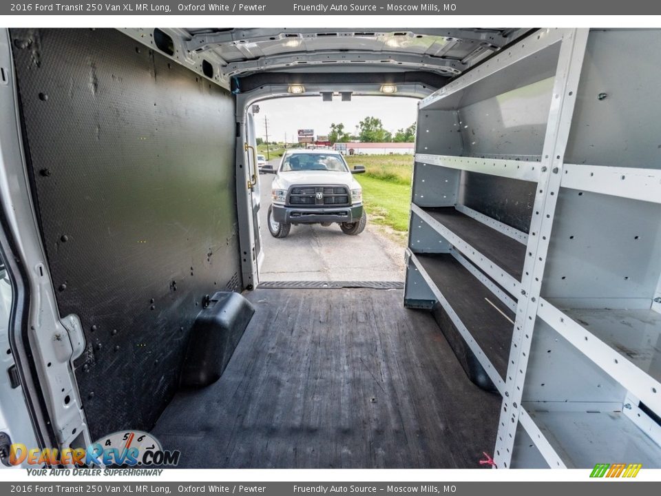 2016 Ford Transit 250 Van XL MR Long Oxford White / Pewter Photo #25