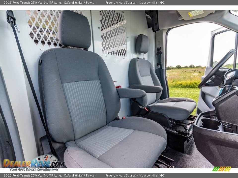 Front Seat of 2016 Ford Transit 250 Van XL MR Long Photo #29