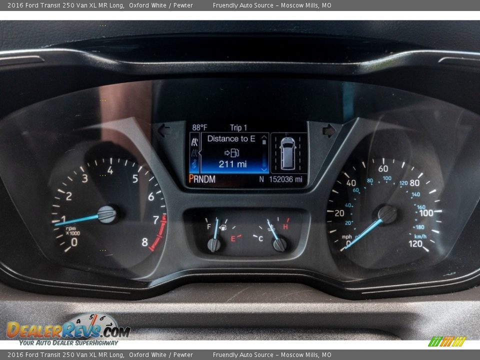 2016 Ford Transit 250 Van XL MR Long Gauges Photo #35