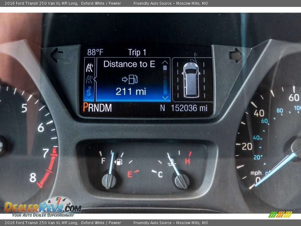 2016 Ford Transit 250 Van XL MR Long Gauges Photo #36