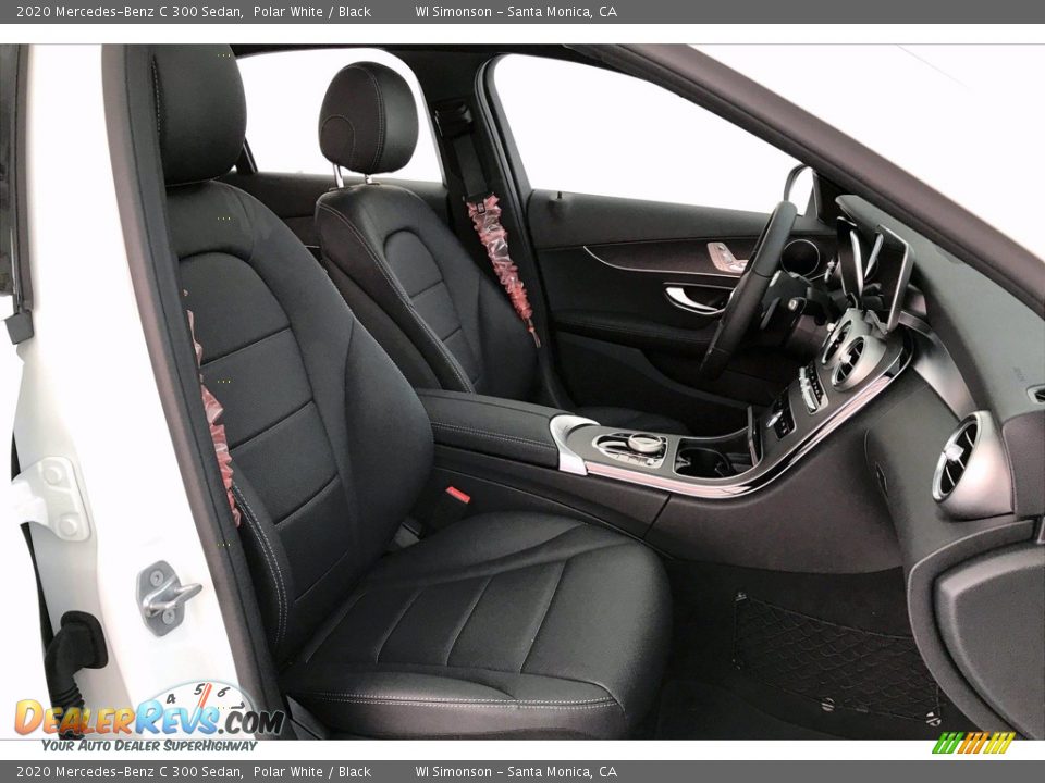 2020 Mercedes-Benz C 300 Sedan Polar White / Black Photo #5