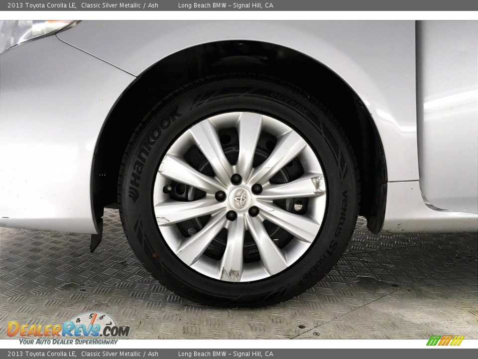 2013 Toyota Corolla LE Classic Silver Metallic / Ash Photo #8