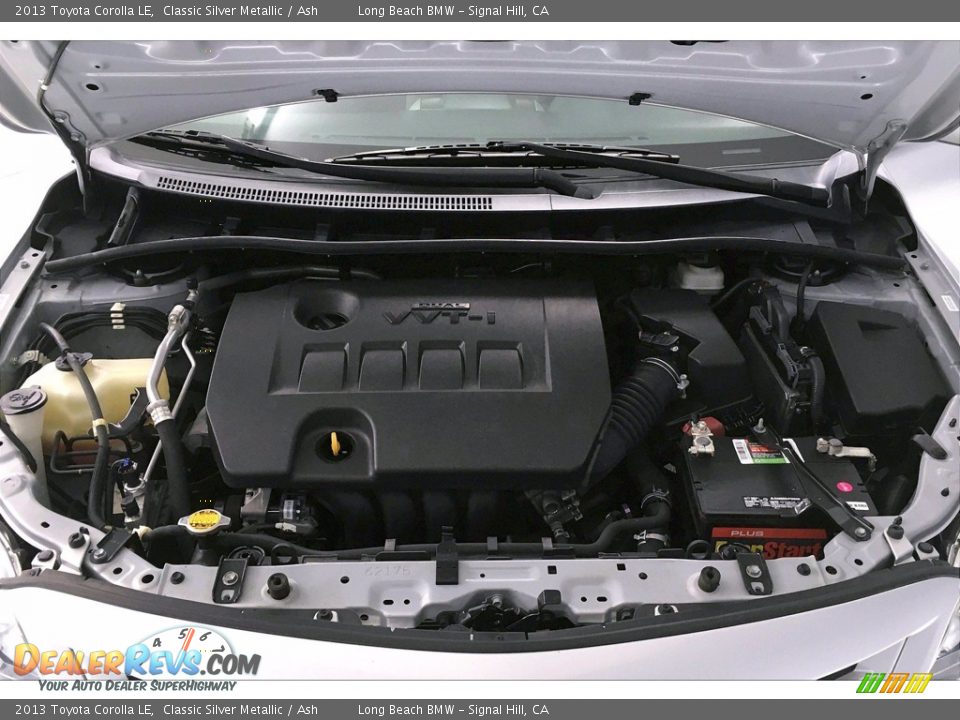 2013 Toyota Corolla LE Classic Silver Metallic / Ash Photo #9