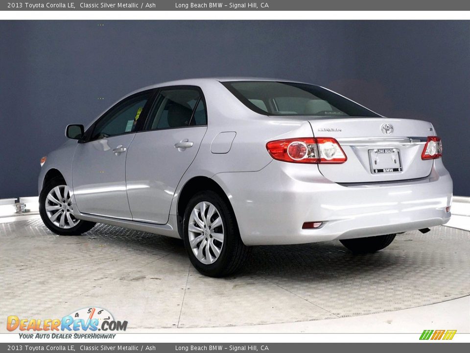 2013 Toyota Corolla LE Classic Silver Metallic / Ash Photo #10