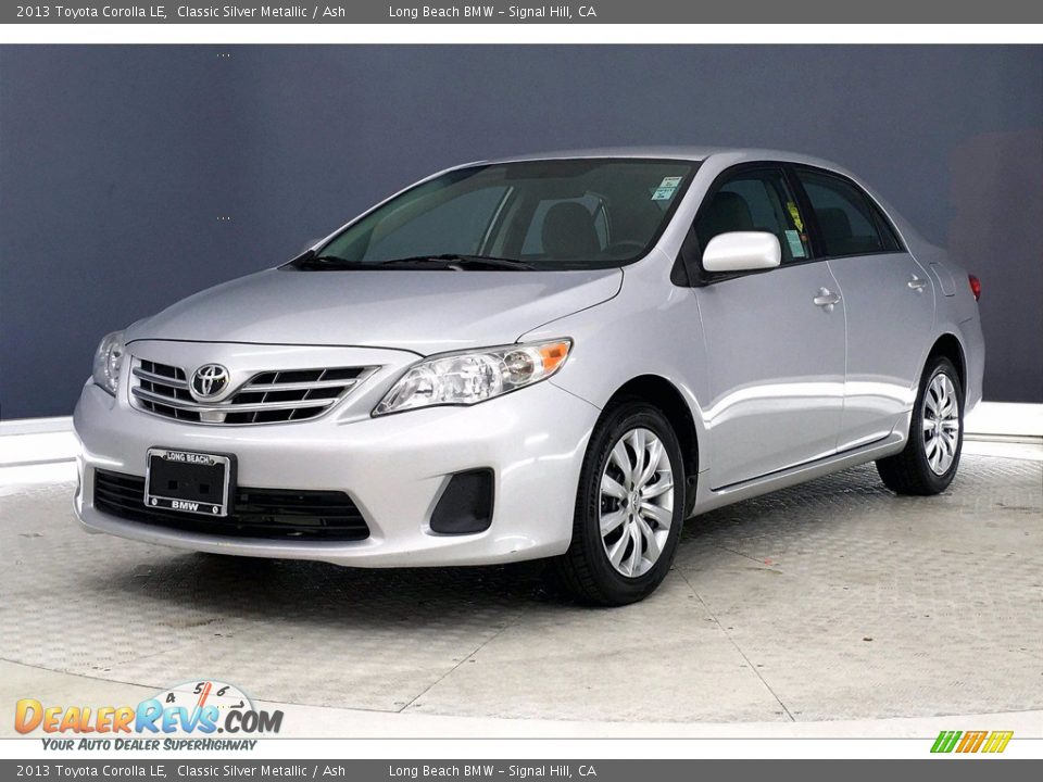 2013 Toyota Corolla LE Classic Silver Metallic / Ash Photo #12