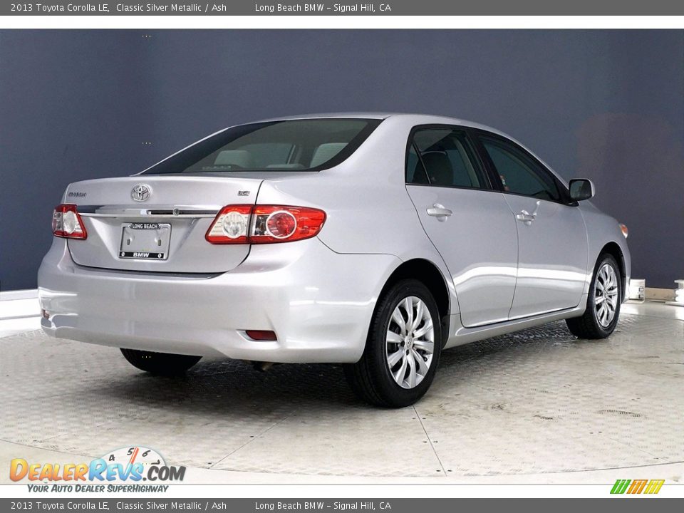 2013 Toyota Corolla LE Classic Silver Metallic / Ash Photo #13