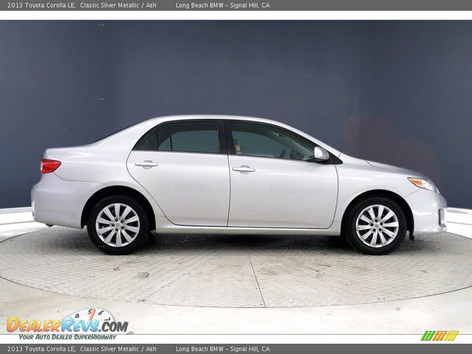 2013 Toyota Corolla LE Classic Silver Metallic / Ash Photo #14