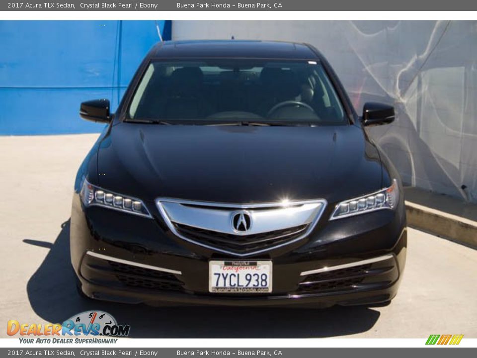 2017 Acura TLX Sedan Crystal Black Pearl / Ebony Photo #7