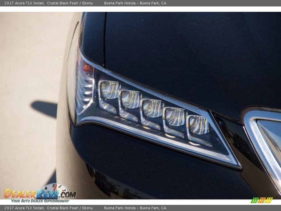 2017 Acura TLX Sedan Crystal Black Pearl / Ebony Photo #8