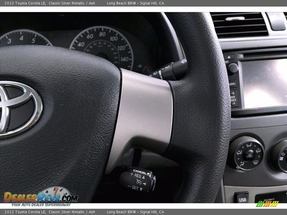 2013 Toyota Corolla LE Classic Silver Metallic / Ash Photo #19