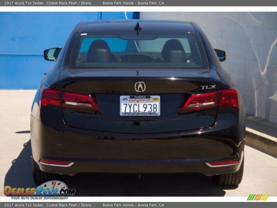 2017 Acura TLX Sedan Crystal Black Pearl / Ebony Photo #11