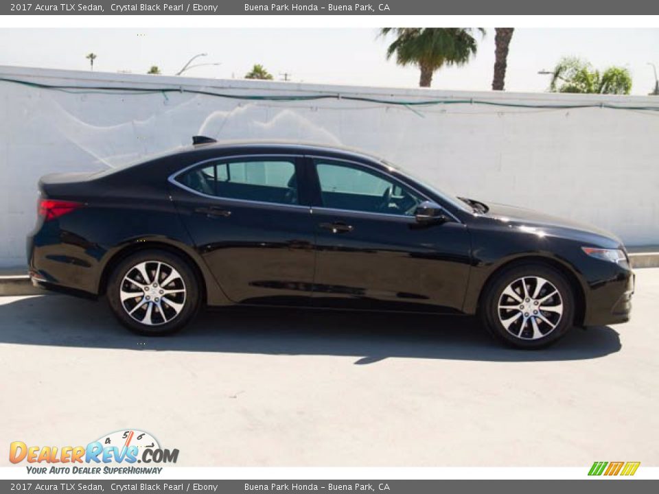 2017 Acura TLX Sedan Crystal Black Pearl / Ebony Photo #14