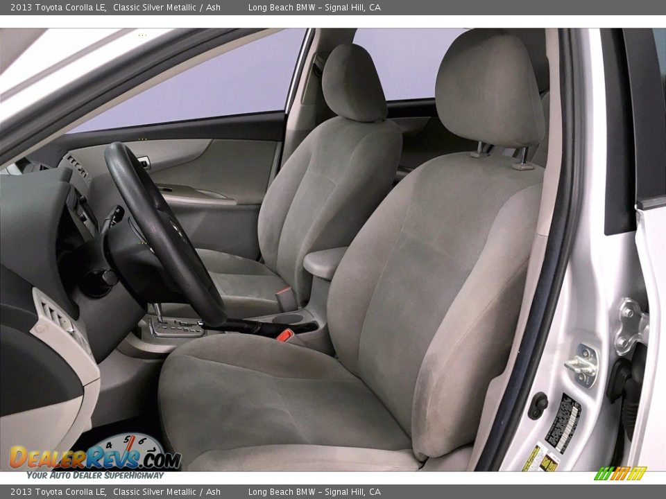 2013 Toyota Corolla LE Classic Silver Metallic / Ash Photo #28