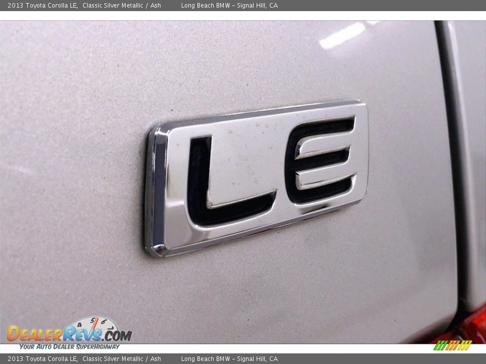 2013 Toyota Corolla LE Classic Silver Metallic / Ash Photo #31