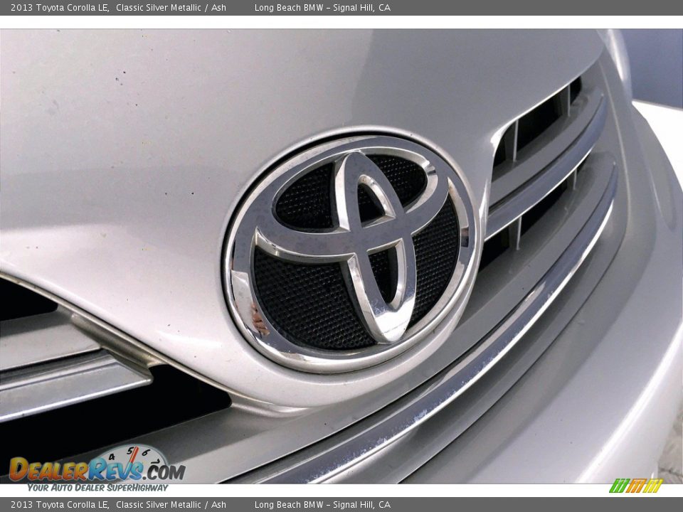 2013 Toyota Corolla LE Classic Silver Metallic / Ash Photo #33