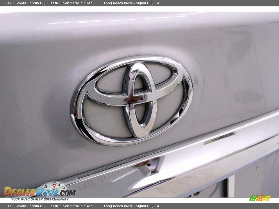 2013 Toyota Corolla LE Classic Silver Metallic / Ash Photo #34