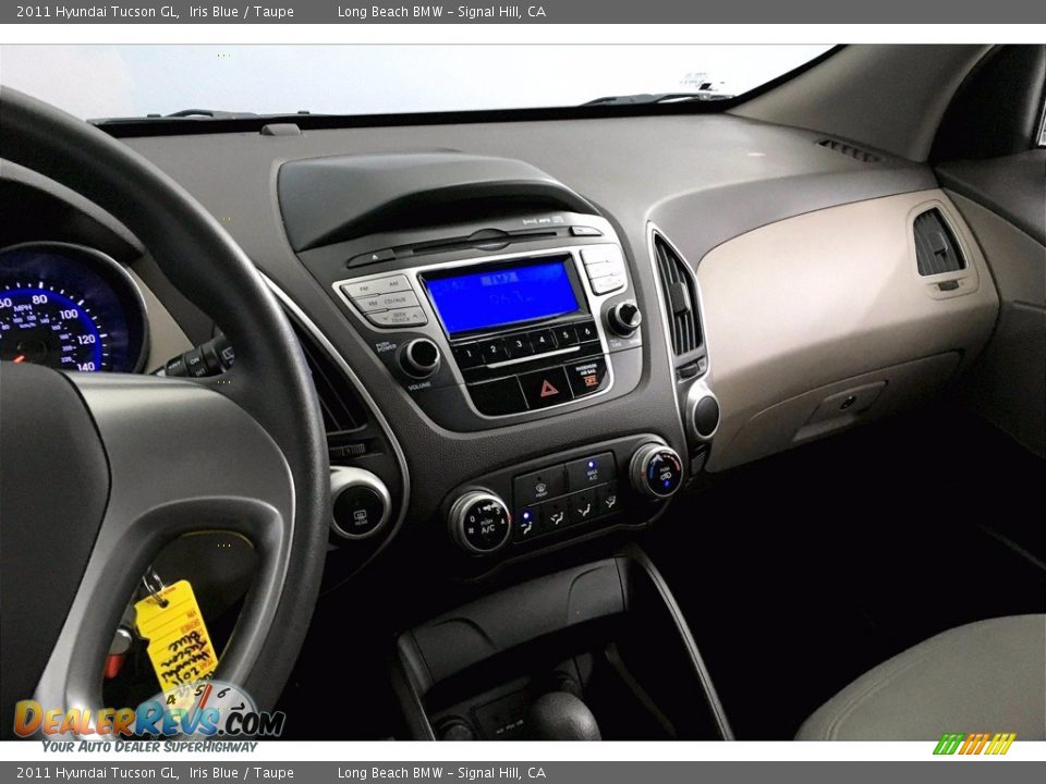 2011 Hyundai Tucson GL Iris Blue / Taupe Photo #5