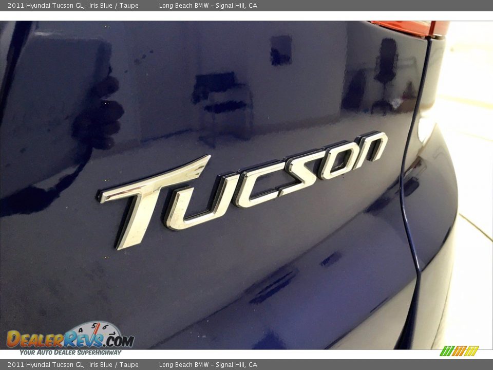 2011 Hyundai Tucson GL Iris Blue / Taupe Photo #7