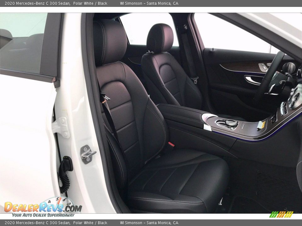 2020 Mercedes-Benz C 300 Sedan Polar White / Black Photo #5