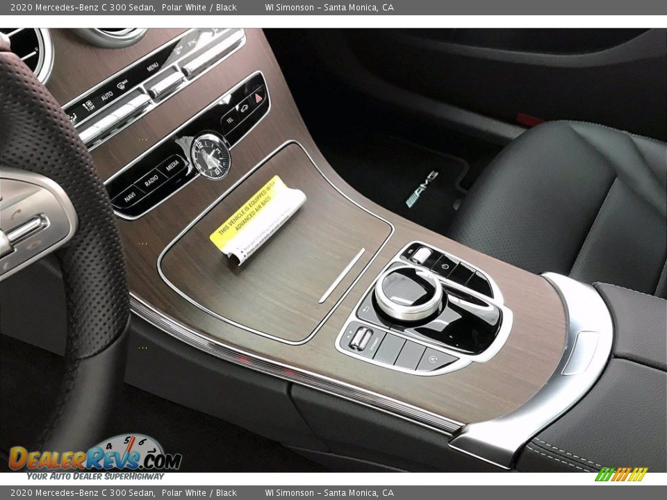 2020 Mercedes-Benz C 300 Sedan Polar White / Black Photo #7