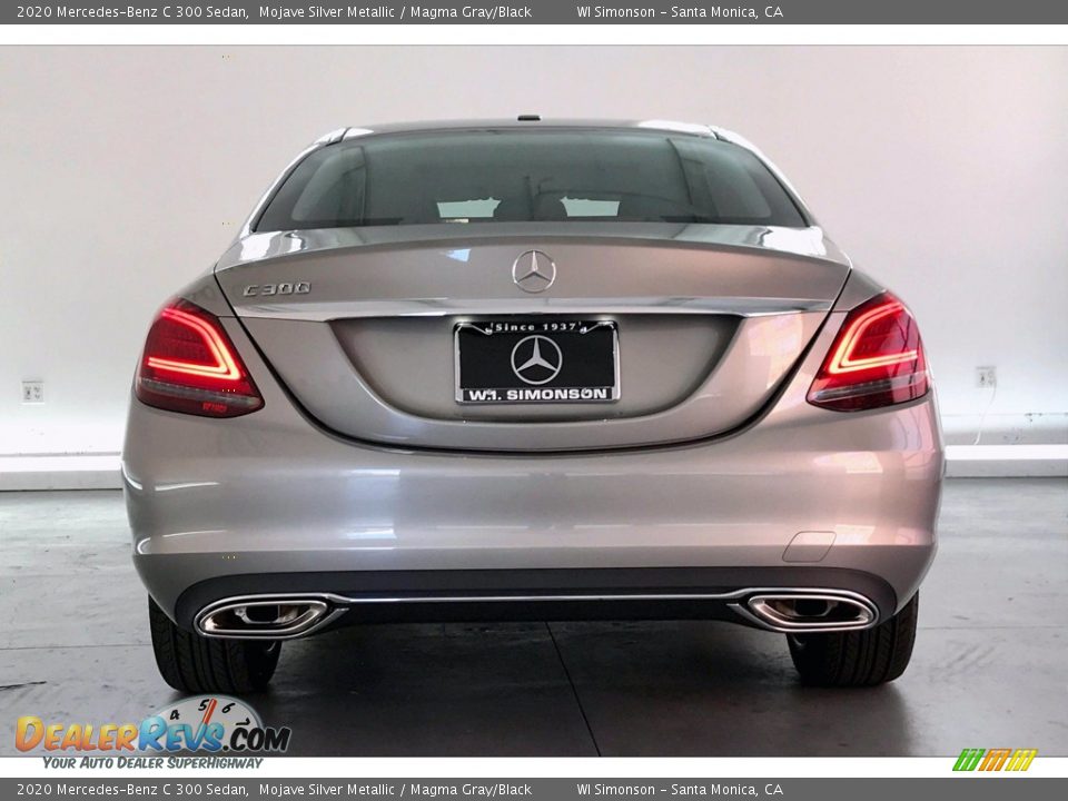 2020 Mercedes-Benz C 300 Sedan Mojave Silver Metallic / Magma Gray/Black Photo #3