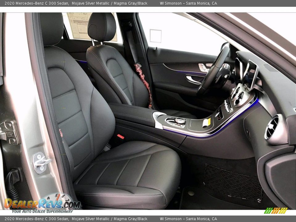 2020 Mercedes-Benz C 300 Sedan Mojave Silver Metallic / Magma Gray/Black Photo #5