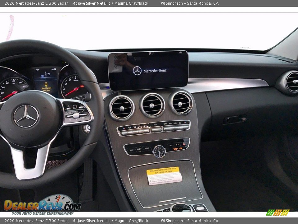 2020 Mercedes-Benz C 300 Sedan Mojave Silver Metallic / Magma Gray/Black Photo #6