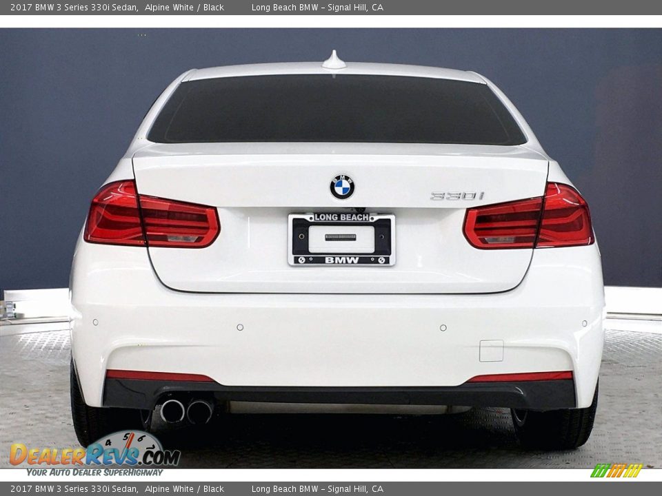 2017 BMW 3 Series 330i Sedan Alpine White / Black Photo #3