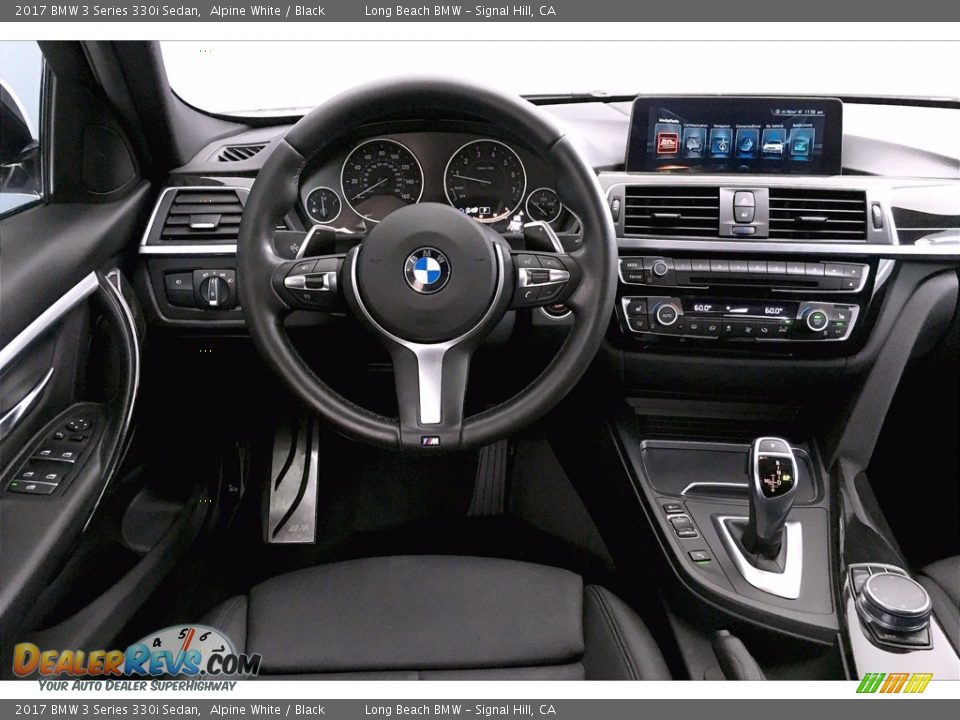 2017 BMW 3 Series 330i Sedan Alpine White / Black Photo #4