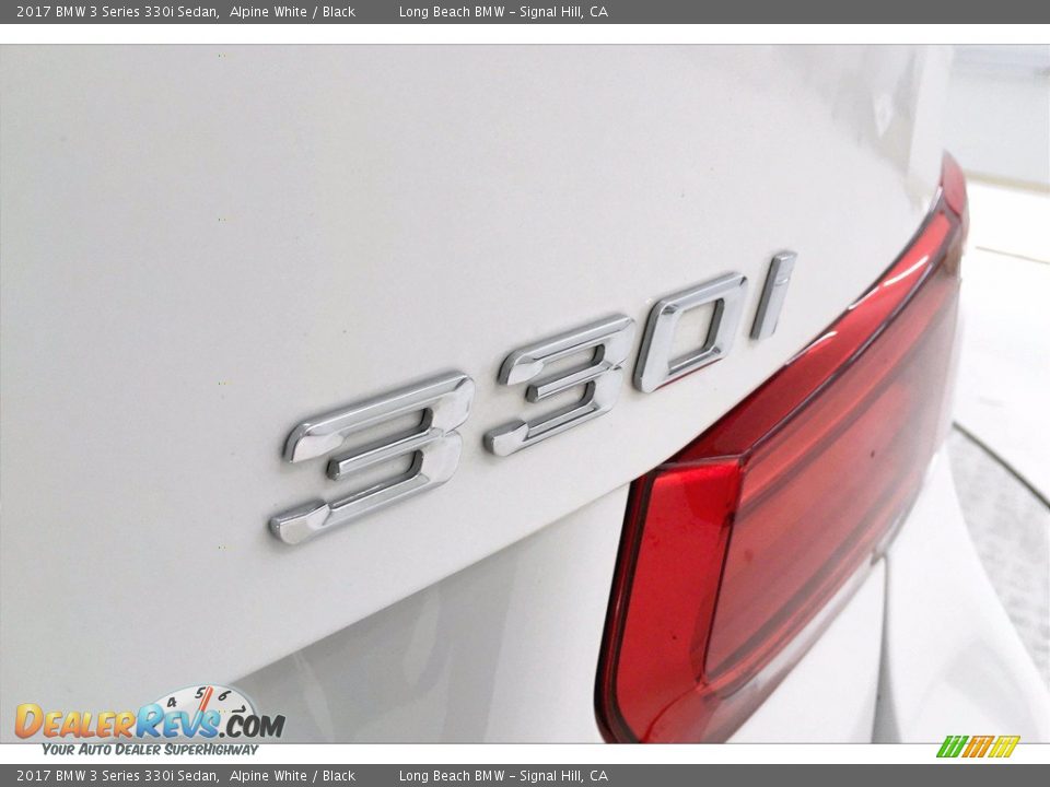 2017 BMW 3 Series 330i Sedan Alpine White / Black Photo #7