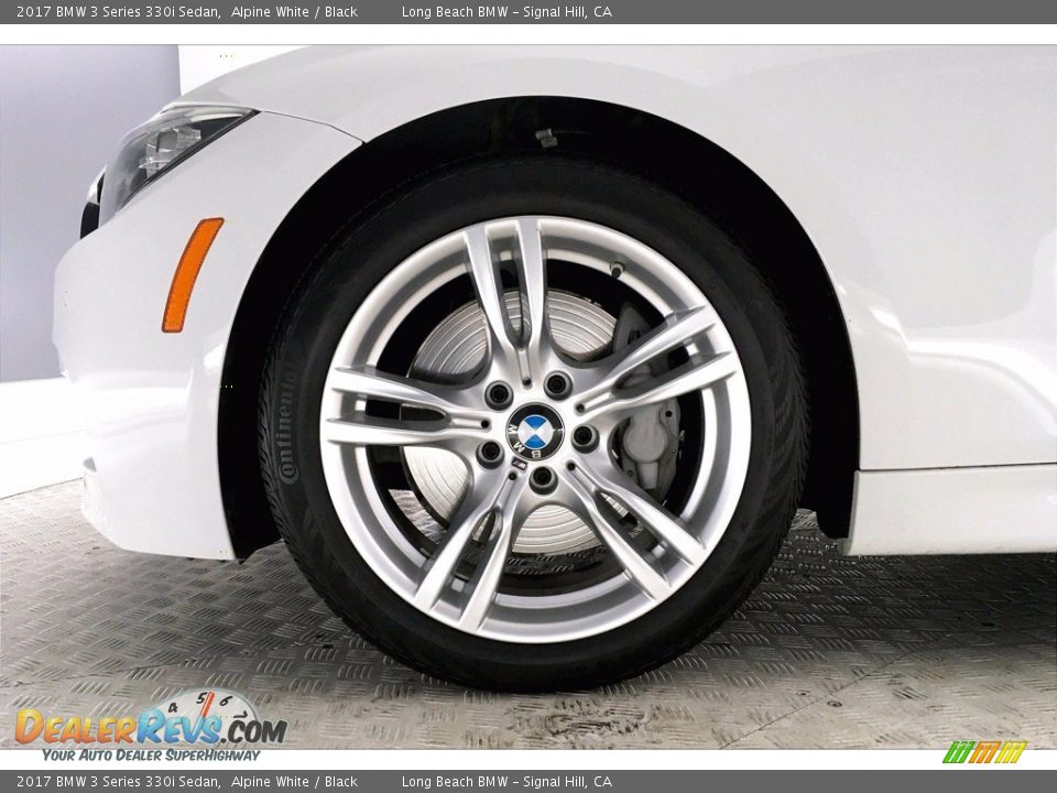 2017 BMW 3 Series 330i Sedan Alpine White / Black Photo #8