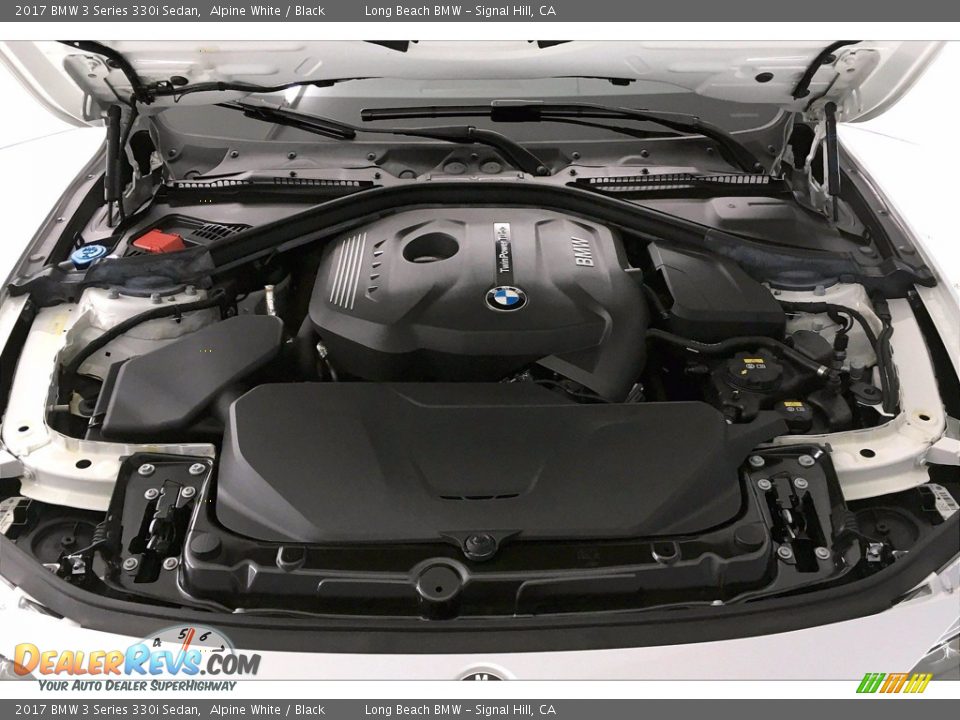 2017 BMW 3 Series 330i Sedan Alpine White / Black Photo #9