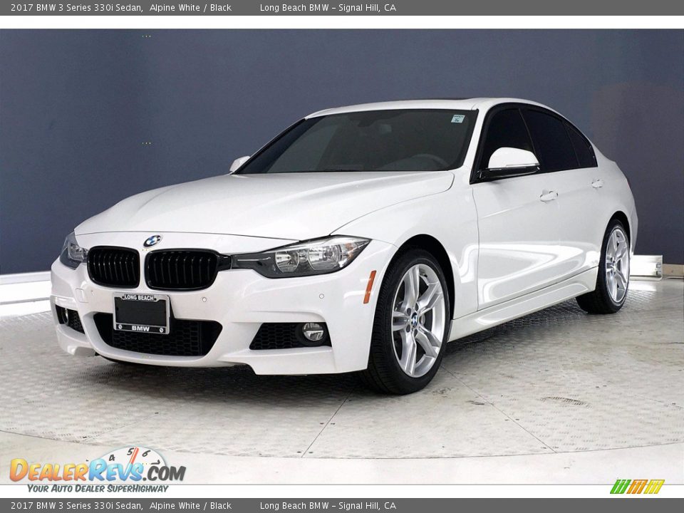 2017 BMW 3 Series 330i Sedan Alpine White / Black Photo #12