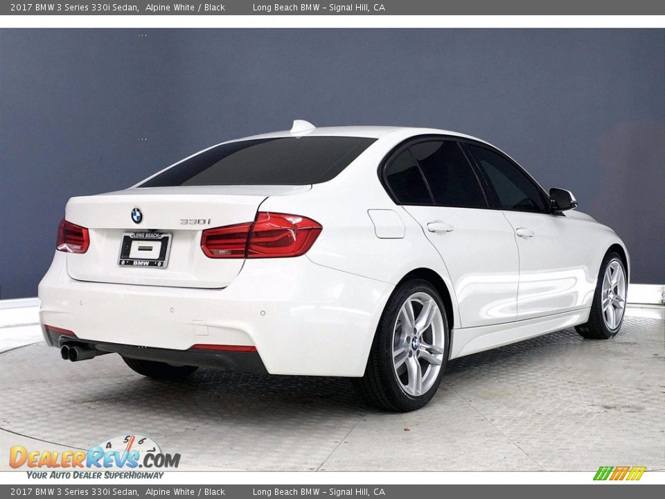 2017 BMW 3 Series 330i Sedan Alpine White / Black Photo #13