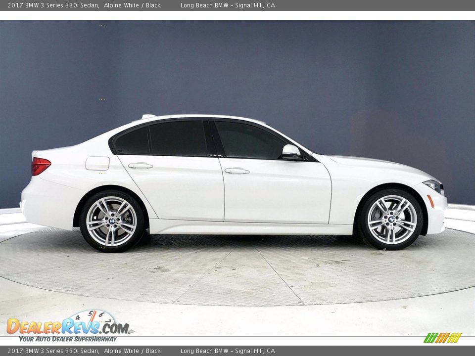 2017 BMW 3 Series 330i Sedan Alpine White / Black Photo #14