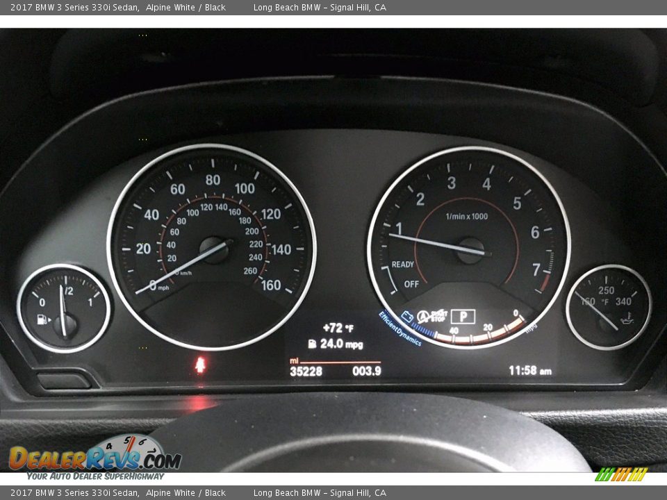 2017 BMW 3 Series 330i Sedan Alpine White / Black Photo #20