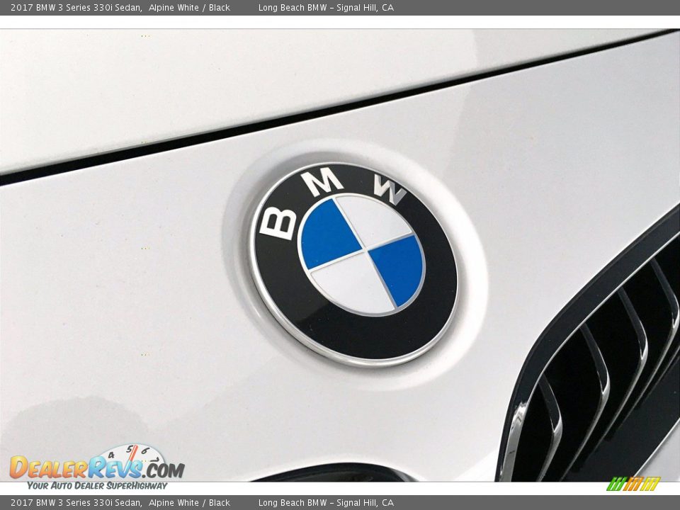 2017 BMW 3 Series 330i Sedan Alpine White / Black Photo #33